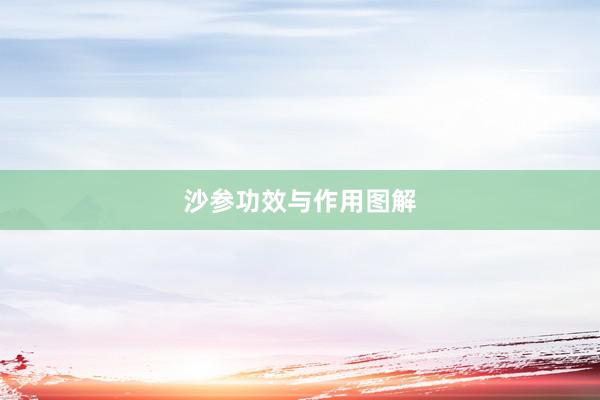 沙参功效与作用图解